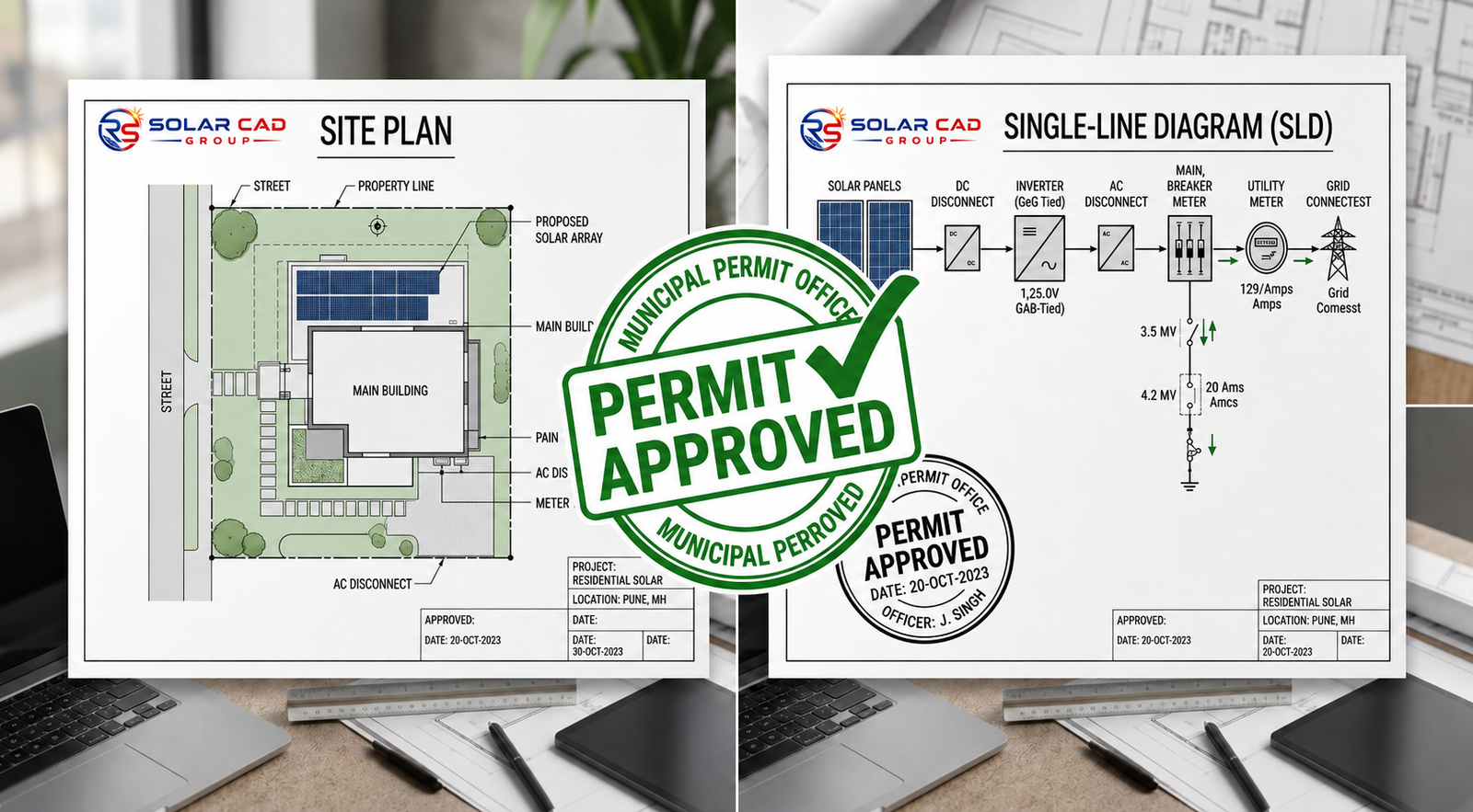 How to Resolve AHJ Comments on Solar SLDs and Avoid Permit Delays